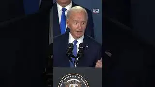 Joe Biden mistakenly calls Ukrainian President Putin | 60 Minutes Australia