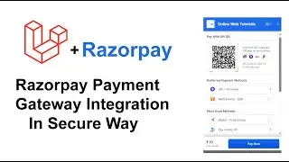 Razorpay Payment Gateway Integration | Part-3|Laravel tutorial | Razorpay Laravel 10  tutorial