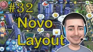 NOVO LAYOUT - SIMCITY BUILD IT#32