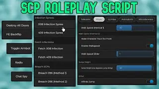 SCP: Roleplay Script | Roblox Script | Not Patched | No Ban