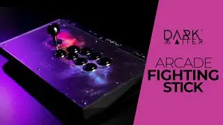 Dark Matter Arcade Fighting Stick - Compatible with Windows, Xbox One, PlayStation 4, Switch - 43710