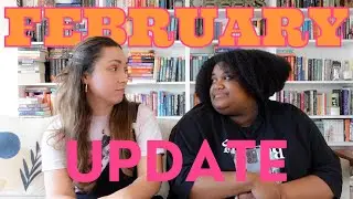 feb TBRs, book club picks, events & content plans 🧡💖✨ monthly update 🧡💖✨