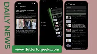 Mastering Flutter: Daily News App with Bloc Pattern, Dark & Light Modes, Localization, and Filters