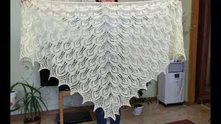Шаль Гейл спицами