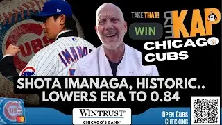 REKAP: ⚾️ Chicago Cubs 1-0 win over Pittsburgh Pirates. Shota Imanaga, historic.. lowers ERA to 0.84