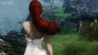 The Elder Scrolls V: Skyrim - Hair Physics!