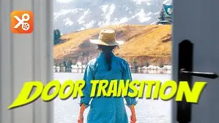 How to Make Door Opening Transition in YouCut?🚪🏞️ | Video Editing Tutorial |