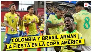 BRASIL baila a PARAGUAY, COLOMBIA goleó a COSTA RICA y ARGENTINA jugará sin MESSI | Copa América