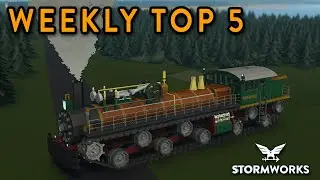 Stormworks Weekly Top 5 Workshop Creations - Episode 163