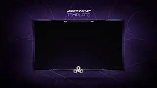 Free Animated Webcam Overlay Template