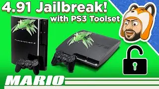 How to Jailbreak Your PS3 on Firmware 4.91 or Lower with PS3 Toolset!