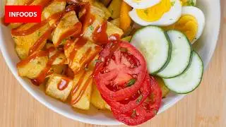 Pan Fried Potatoes, Carrots, Zucchini and Eggs Recipe | Infoods