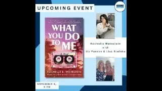 Rochelle Weinstein with Liz Fenton and Lisa Steinke at Zibby's Bookshop!