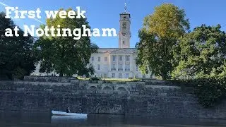 Vlog: First week at the UNIVERSITY OF NOTTINGHAM