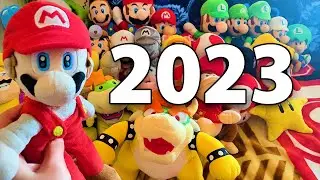 Red Mario Bros: Mario plush COLLECTION 2023