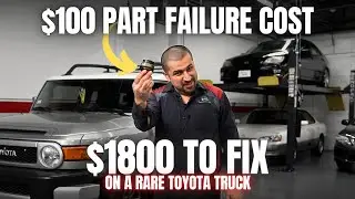 $100 Part Failure Cost $1800 To Fix On a Rare Toyota Truck!