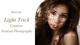 Creative DIY Portrait Tutorial using just Light ( Light Dots) Photoshoot Ideas