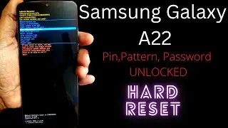 Samsung A22 5G Pin,Pattern,Password Unlock 100% Challange By Tech9Bos (Frp link video Description)