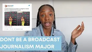 Addison Rae is Why You Should NOT major in Broadcast Journalism | Career Advice for College Students