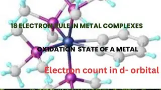 18 electron rule in metal complexes