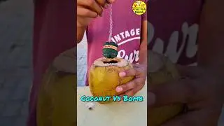 Sutli Bomb Vs Coconut | Firecrackers Experiment, 
