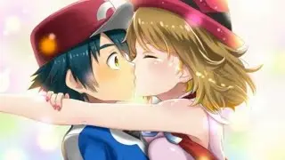 Ash x serena [ AMV ] Can't help falling in love 💕