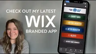 I built another Wix Branded App and I can build one for you too!