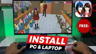 HOW TO DOWNLOAD AND PLAY SAKURA SCHOOL SIMULATOR ON PC / LAPTOP FOR FREE | FUJI4🔥