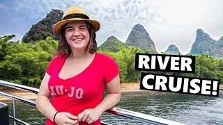 CHINAS BEST RIVER CRUISE: Li River Cruise From Guilin To Yangshuo (China Vlog 2019 桂林)