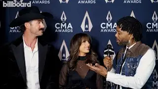 Riley Green & Ella Langley React to Winning Musical Event Of The Year | CMA Awards 2024