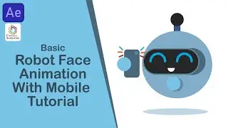 Robot Face Animation Tutorial |After Effects Tutorial | the digital design shop