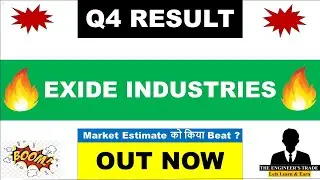 Exide Q4 Results 2024 | Exide Results Today | Exide Share Latest News | Exide industries Stock