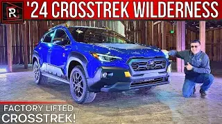 The 2024 Subaru Crosstrek Wilderness Is An Even More Ruggedly Capable Small SUV