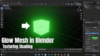 Glow Mesh in Blender | Tutorial: Glow Objects in Blender In 1 min | Beginner Tutorial | #blender