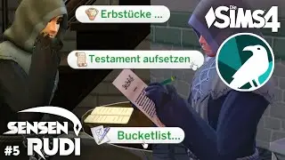 LEBEN & TOD 💀🪦 Gameplay #5 Bucketlist, Testament, Erbstücke,... im Die Sims 4 Pack