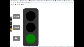 How to make traffic lights with html, css and javascript using notepad.