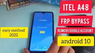 itel A48 FRP Bypass Android 10 2022 / ( L6006L ) Google Account Bypass Without Pc | Fix Google |