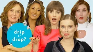 The Emily In Paris Cast Says You Should NEVER Do This To Your Toes | Drip or Drop | Cosmopolitan