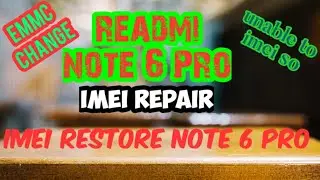 mi readmi note 6 pro IMEI repair with tool 🔥🔥🔥 readmi note 6 pro imei restore free qcn file tool pj