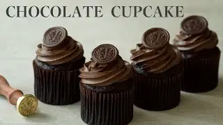 [Eng SUB]노버터 초콜릿 컵케이크 /Heavenly Tasty Chocolate Cupcake  Ever~!/색다른 버터크림.