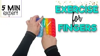 POP IT Fingers Warm Up Advanced Exercise Routine for Writing Skills