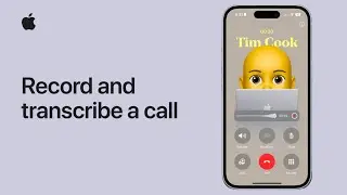 How to record and transcribe a call on iPhone