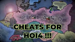 CHEATS FOR HEARTS OF IRON IV!!!