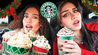 TASTE TESTING STARBUCKS HOLIDAY DRINKS