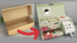 Gorgeous DIY Shoebox Organizers