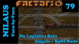 Factorio S6E79 - Simple safe rail crossing