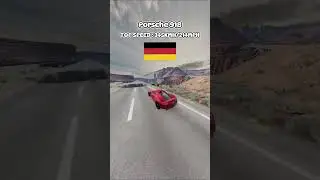 BeamNG Country Super cars VS Pothole 🔥 #crash #beamngdrive #shorts