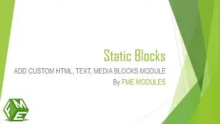 Prestashop HTML Blocks Module - Add Custom HTML, Text, Media Blocks