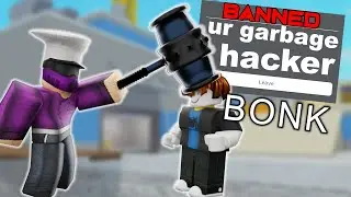 BANNING HACKERS IN ARSENAL | ROBLOX