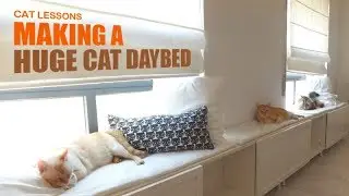 How to Make a Huge Cat Daybed